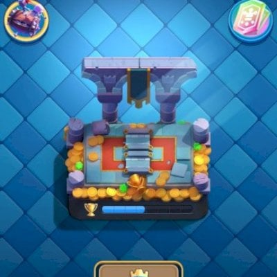 CONTA CLASH ROYALE COM PASSE 6200K TROFEUS MUITOS ITENS 2K DE GEMA 300K OURO