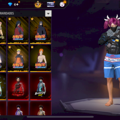 Vendo conta de ff prime 7