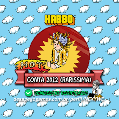 Conta 2012 (RARISSIMA) - No precinho