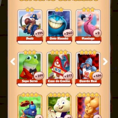 Qualquer carta desses álbuns