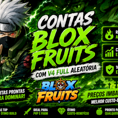 🚀 LEVEL MAX + V4 FULL ALEATÓRIA | CONTAS BARATAS! 🚀