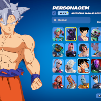 Conta Fortinite | 74 skins | Son Gohan | ENTREGA AUTOMÁTICA!