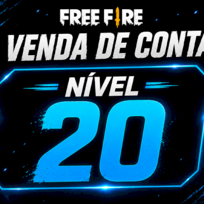 [MELHORES CONTAS] CONTA FREE FIRE LV 20 NA PROMOÇÃO
