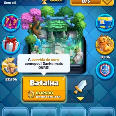 CONTA CR 7 ANOS, TORRE 14 , CARTAS LVL 14, 6K TROFÉUS