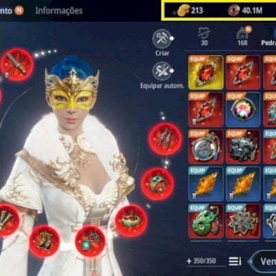 Conta MIR 4 Taoísta 142k | ⛏️ Minera em 4s | 213 de Gold | 2.9m de Dark Stell 🚨