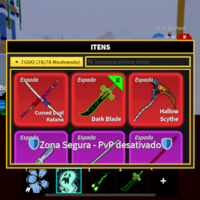 Vendo 2 contas de blox fruits!!