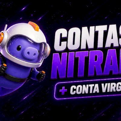 Discord Conta Nitrada Mensal & Trimensal + Conta Virgem