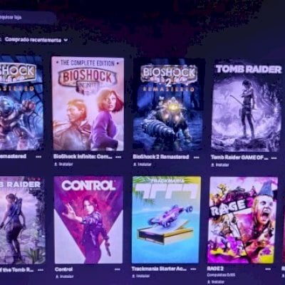Conta da Steam, Epic Games e GoG