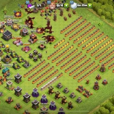 CLASH OF CLANS CV 11 (RECENTE)