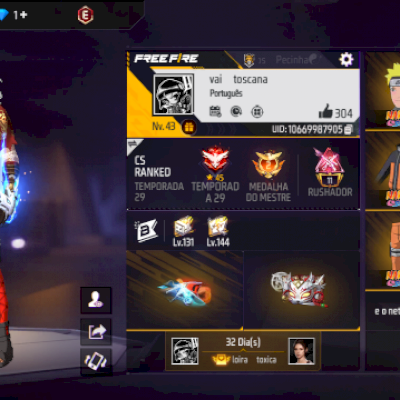 Vendo conta level 43