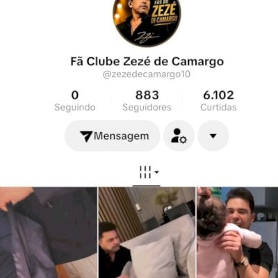 Vendo conta do tik Tok engajada