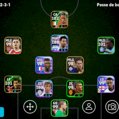 CONTA EFOOTBALL FORÇA 3089 2 ICONS E 2 SHOWTIMES BRABOS