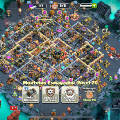 CV 17 HEROIS FULL BOA VILA, SKINS, GEMAS ETC