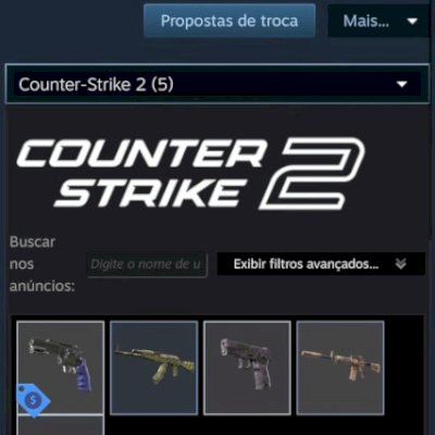 Conta Steam com alguns jogos e prime de cs2 ativado