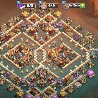 Cv16 Full + Base Full + Clan lv20 Full capitólio