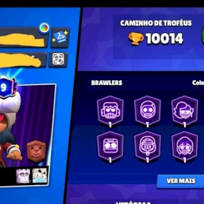 Conta de Bralw stars 10k- 109 Gemas