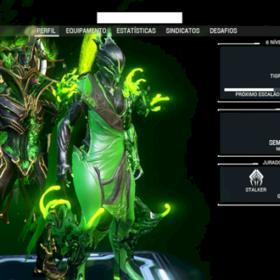 Conta Warframe MR20 com 1685 PL