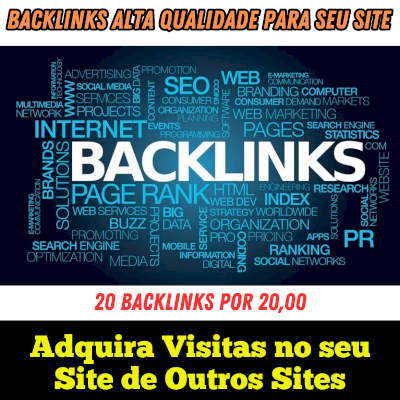 Backlinks, SITES VISITANDO SEU SITE, Aumente o tráfego e seja recomendado.