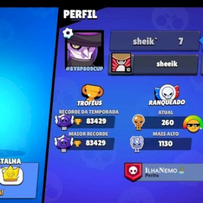 Conta nulls brawl, Brawl stars raqueado