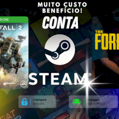 STEAM - ATIVO QUALQUER JOGO NA SUA CONTA!
