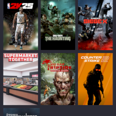 VENDO CONTA DA STEAM COM O NBA 2K25 e DEAD ISLAND RIPTIDE