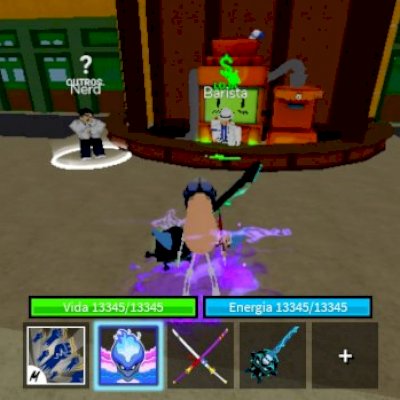 Conta de blox fruits imperdível