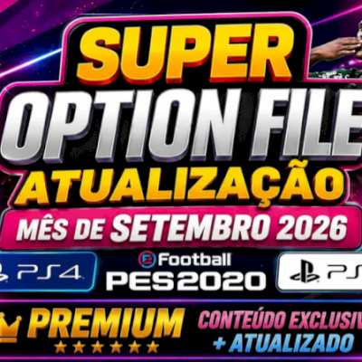 Pes 2020 - Option File Completo | 2026 Ps4 Ps5