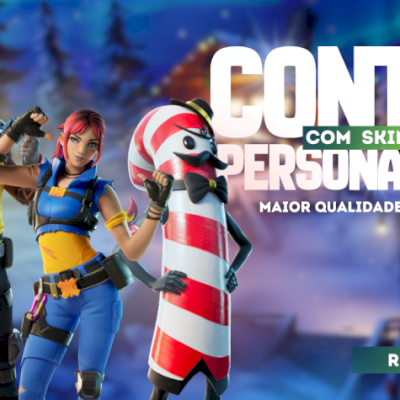 CONTA FORTNITE COM PACOTE INICIANTE (MELHOR PREÇO!)