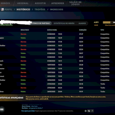 CONTA DOTA 2 , DIVINE 1 , 4900 DE MMR