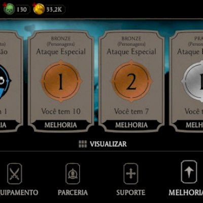 Conta de mortal kombat mobile lv 30^