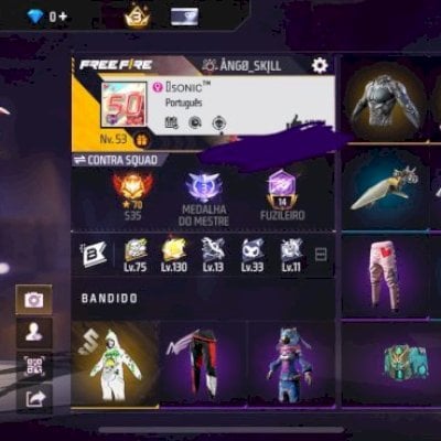 CONTA A VENDA( preço a negociar)