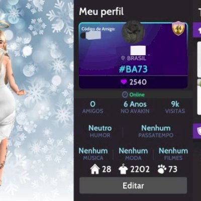 Conta Avakin Life Level 44 + Itens Raros + Crowns + 30 Conjuntos 🔥