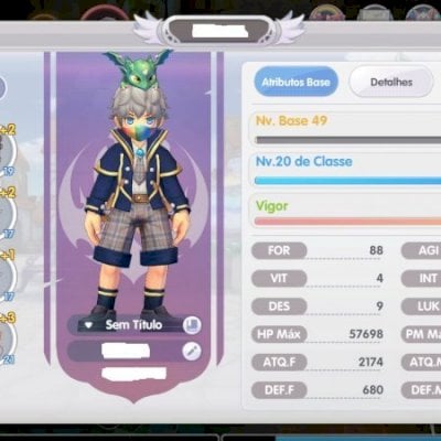 Conta Ragnarok X: Next Generation (GLOBAL) - Assassino lvl 49