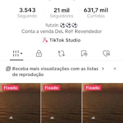 Tiktok 21k de seguidores reais troca nome, job artista e live (Leia a descrição)