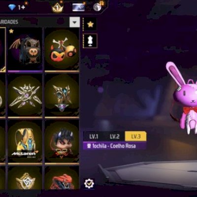 Conta de free fire muito boa e barata