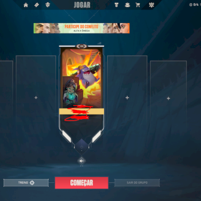 CONTA VALORANT PARA SMURFAR