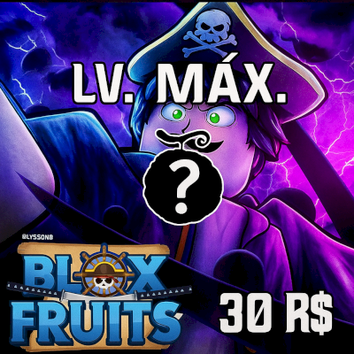 Conta de blox fruits nivel maxímo ou upo sua conta até sua preferência