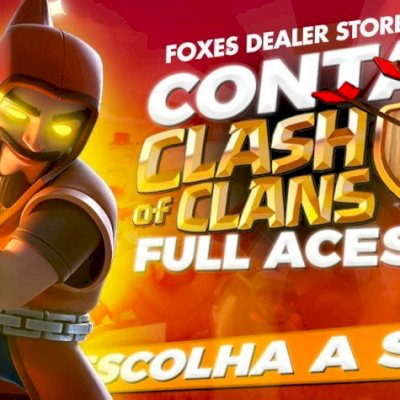 CONTAS CLASH OF CLANS (FULL ACESSO)