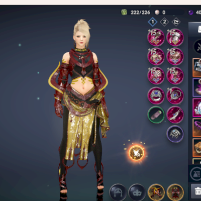 V>Conta BlackDesert: Mobile Level 63 + Traje