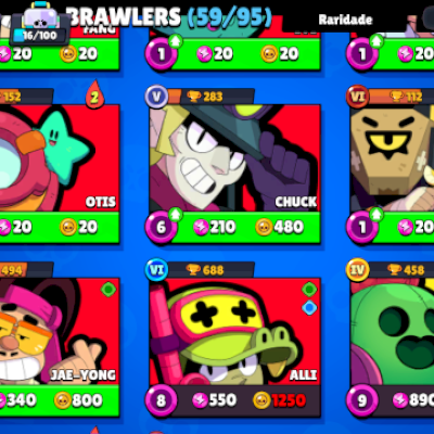 Conta Brawl stars 24k Troféu