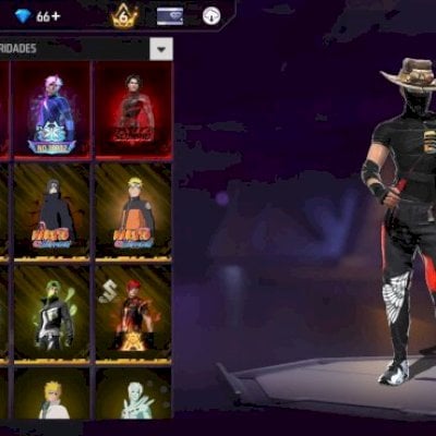 Conta linda com steampunk,guilda nvl 6 de brinde