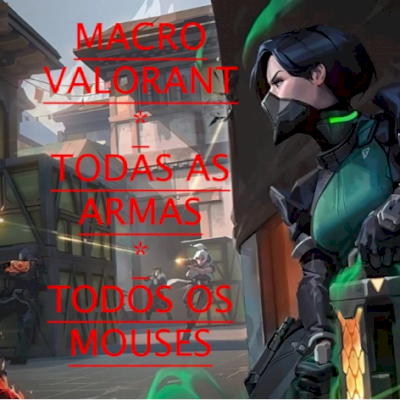 VALORANT -Macro Script - No Recoil (TODOS OS MOUSES) macro vitalício de valorant