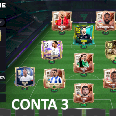 Conta 3 Fifa Mobile - Login Conta Ea - GER114 + THIAGO SILVA 117
