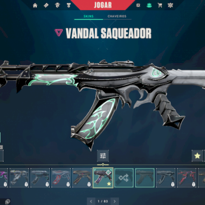 Conta Valorant com Vandal e OP Saqueadora + Faca Valorant GO