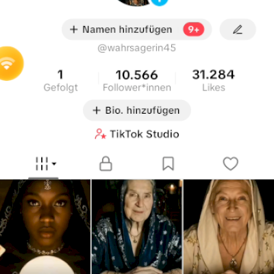Conta monetizada da Alemanha no tiktok