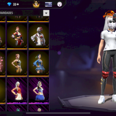 Conta de Free Fire Lv.70