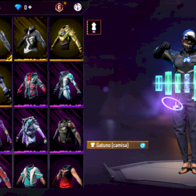 CONTA DE FREE FIRE GEMADINHA VETERANA