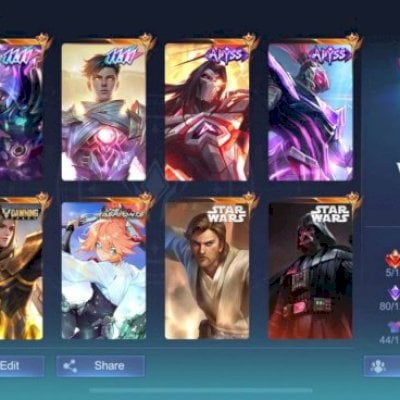 Conta colecionador mundial 598 skins