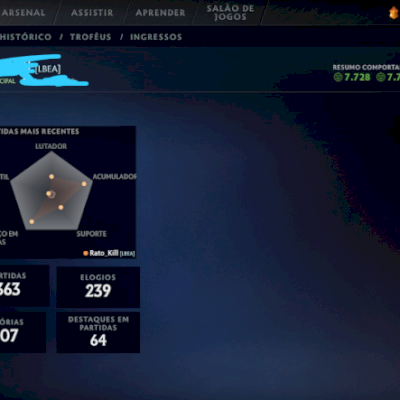 Conta DOTA 2 arconte II 2 pronta pra ranked !!!