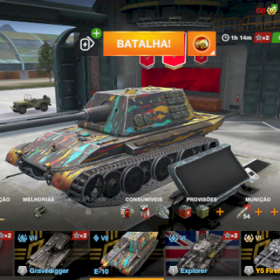 Conta de word of tanks intermediaria